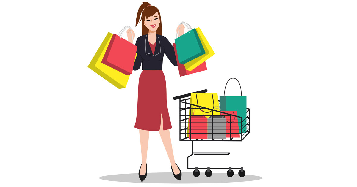 personal shopper clipart